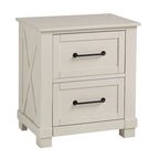 Collection de chambre à coucher Simply Solid Shanna en bois massif, 6 pièces avec rangement