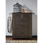 Collection de rangement pour chambre à coucher Simply Solid Sharla en bois massif, 4 pièces