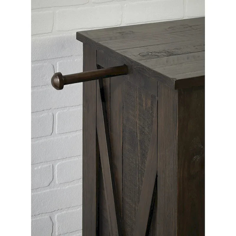 Collection de rangement pour chambre à coucher Simply Solid Sharla en bois massif, 4 pièces