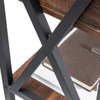 Ensemble de chambre à coucher Javlergo 3 pièces avec cadre de lit plateforme en métal et ensemble de 2 tables de chevet