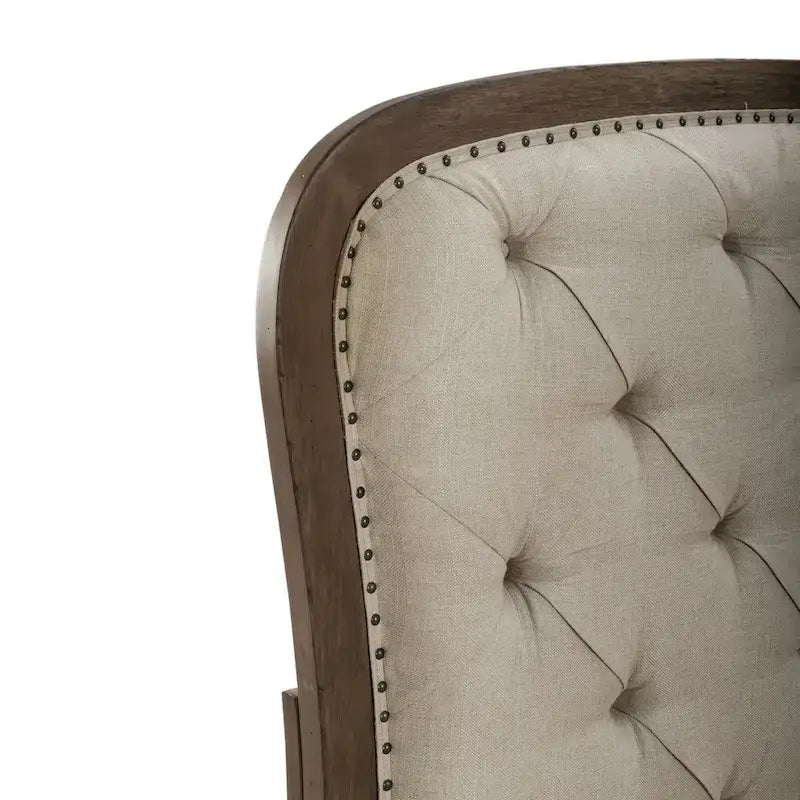 Ensemble de chambre à coucher style ferme américaine comprenant un lit, une commode, un miroir et une table de chevet