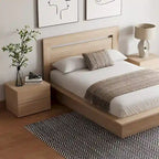 Ensemble de chambre à coucher Malibu 4 pièces avec lit, tête de lit et 2 tables de chevet