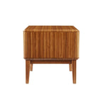 Ensemble de chambre à coucher Dylan 4 pièces avec lit plateforme Queen et commode en cuivre