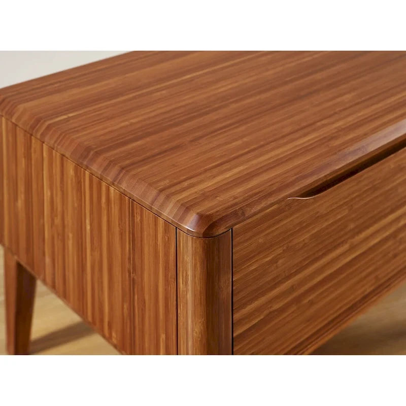 Ensemble de chambre à coucher Dylan 4 pièces avec lit plateforme Queen et commode en cuivre