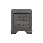 Ensemble de chambre à coucher moderne Valli 3 pièces gris