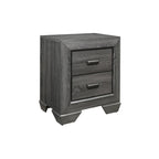 Ensemble de chambre à coucher moderne Valli 3 pièces gris