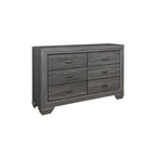 Ensemble de chambre à coucher moderne Valli 3 pièces gris