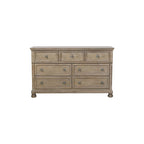 Ensemble de chambre à coucher moderne Donald 3 pièces gris avec plateforme de rangement et traîneau