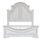 Ensemble lit à panneaux, commode et miroir Magnolia Manor