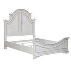 Ensemble lit à panneaux, commode et miroir Magnolia Manor