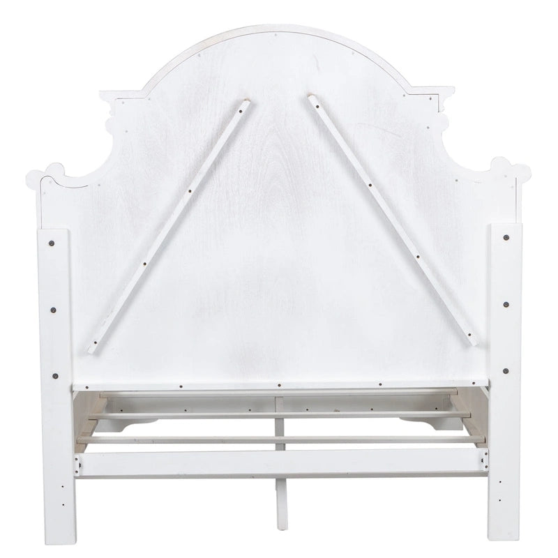 Ensemble lit à panneaux, commode et miroir Magnolia Manor