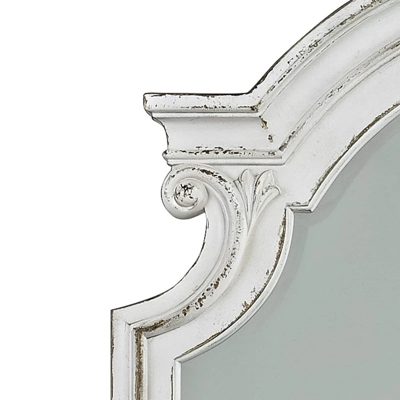 Ensemble lit à panneaux, commode et miroir Magnolia Manor