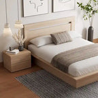 Ensemble de chambre à coucher Malibu 3 pièces avec lit, tête de lit et table de chevet
