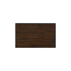 Ensemble de chambre à coucher moderne Salma 5 pièces marron avec plateforme et rangement