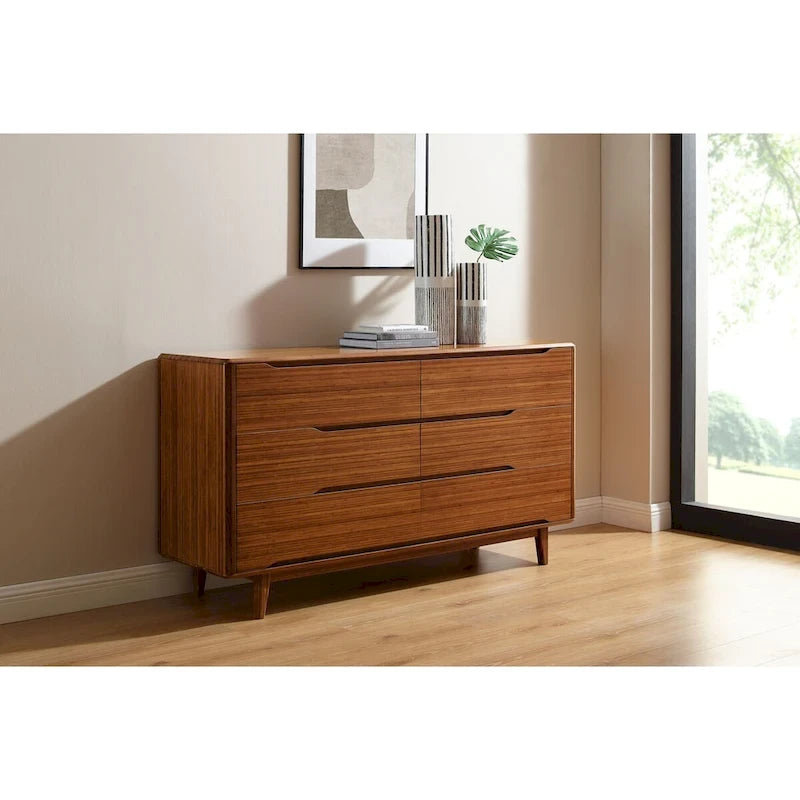 Ensemble de chambre à coucher Dylan 5 pièces avec plateforme Queen en cuivre