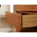 Ensemble de chambre à coucher Dylan 5 pièces avec plateforme Queen en cuivre