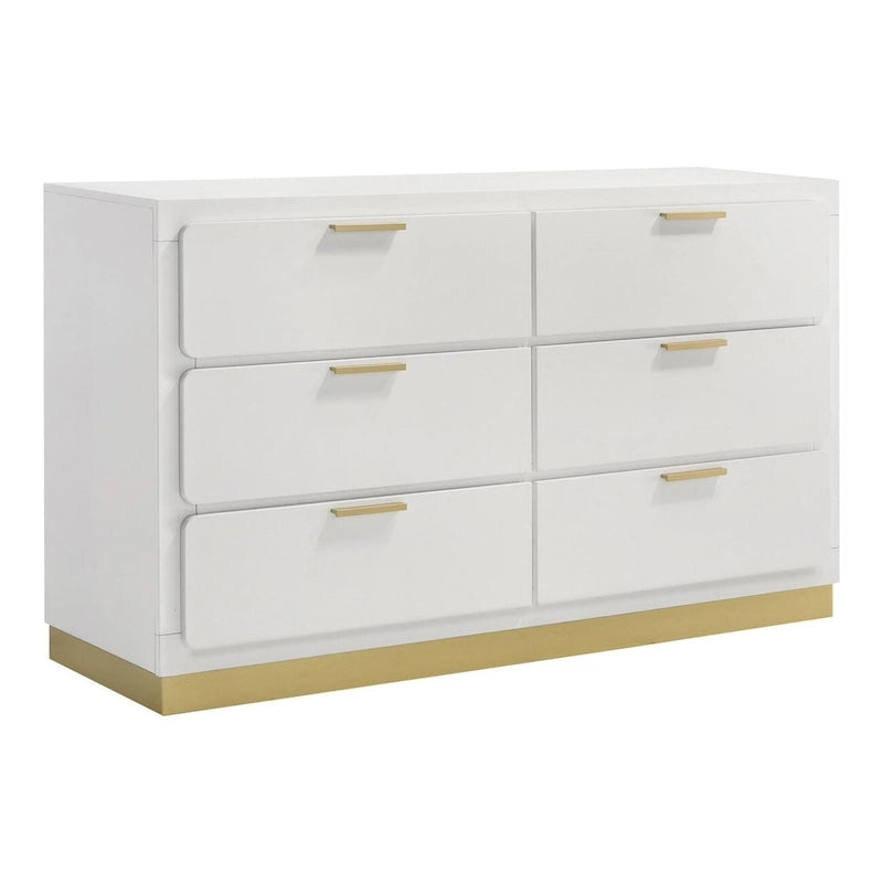 Ensemble de chambre à coucher rembourré Sophia 5 pièces