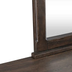 Lit, commode, miroir et table de chevet Paradise Valley Saddle Brown