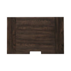 Lit, commode, miroir et table de chevet Paradise Valley Saddle Brown