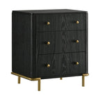 Ensemble de chambre à coucher 4 pièces Anser noir et gris