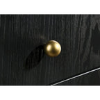 Ensemble de chambre à coucher 4 pièces Anser noir et gris