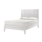 Ensemble de chambre à coucher Sim 4 pièces à panneaux blancs