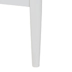 Ensemble de chambre à coucher Louetta Coastal blanc sculpté contrastant 3/4 pièces (Plusieurs tailles de lit)