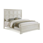 Ensemble de chambre à coucher Oliver 5 pièces à panneaux crème