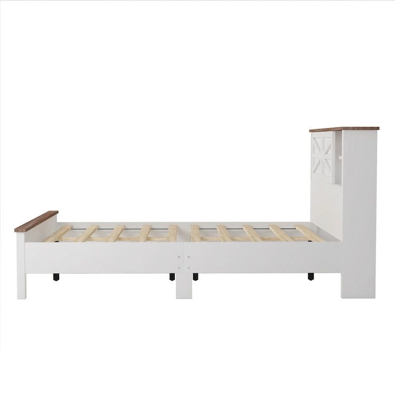 Ensembles de chambre à coucher complets 3 pièces avec table de chevet et commode