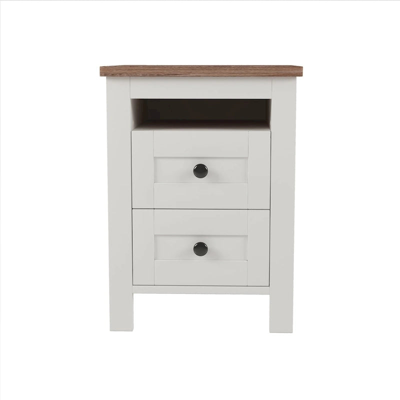 Ensembles de chambre à coucher complets 3 pièces avec table de chevet et commode