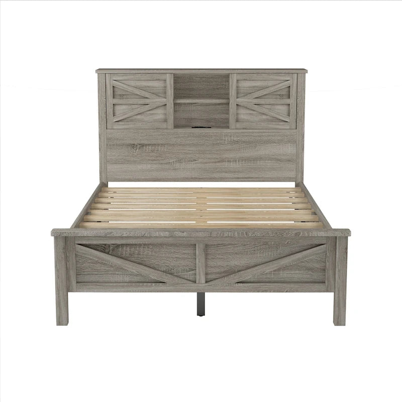 Ensembles de chambre à coucher complets 3 pièces avec table de chevet et commode