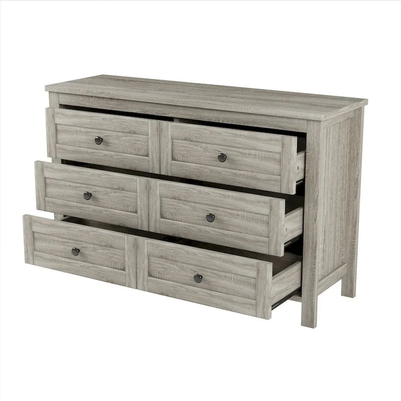 Ensembles de chambre à coucher complets 3 pièces avec table de chevet et commode