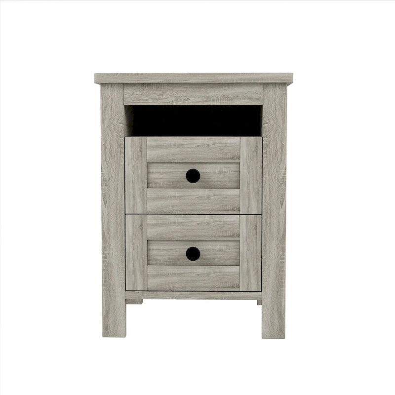 Ensembles de chambre à coucher complets 3 pièces avec table de chevet et commode