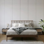 CraftPorch Vintage 3-pieces Wooden Bedroom Set