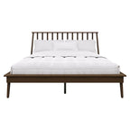 Ensemble de chambre à coucher en bois vintage 3 pièces CraftPorch