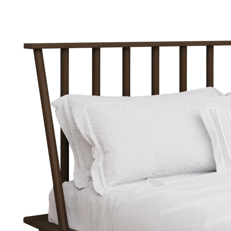 Ensemble de chambre à coucher en bois vintage 3 pièces CraftPorch