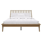 Ensemble de chambre à coucher en bois vintage 3 pièces CraftPorch