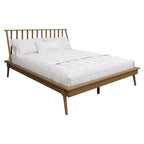 Ensemble de chambre à coucher en bois vintage 3 pièces CraftPorch