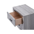 Ensemble de chambre à coucher Essa 5 pièces à panneaux gris
