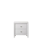 Ensemble de chambre à coucher Sim 5 pièces à panneaux blancs