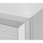 Ensemble de chambre à coucher Sim 5 pièces à panneaux blancs