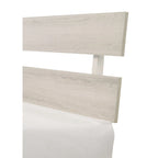 Ensemble de chambre à coucher Annis blanc 4 pièces avec plateforme
