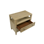 Ensemble de chambre à coucher Newell 5 pièces avec plateforme et lit à baldaquin rembourré marron clair
