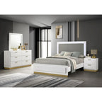 Ensemble de chambre à coucher rembourré Sophia 4 pièces