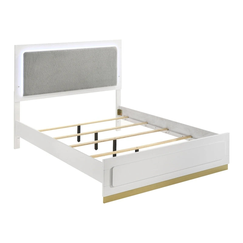 Ensemble de chambre à coucher rembourré Sophia 4 pièces