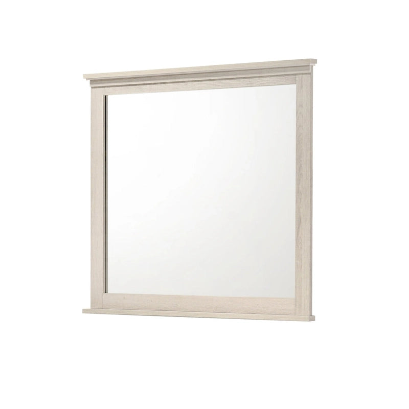 Ensemble de chambre à coucher Edyth 6 pièces avec panneaux LED blancs