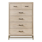 Ensemble de chambre à coucher 6 pièces en chêne massif Drayden de Furniture of America