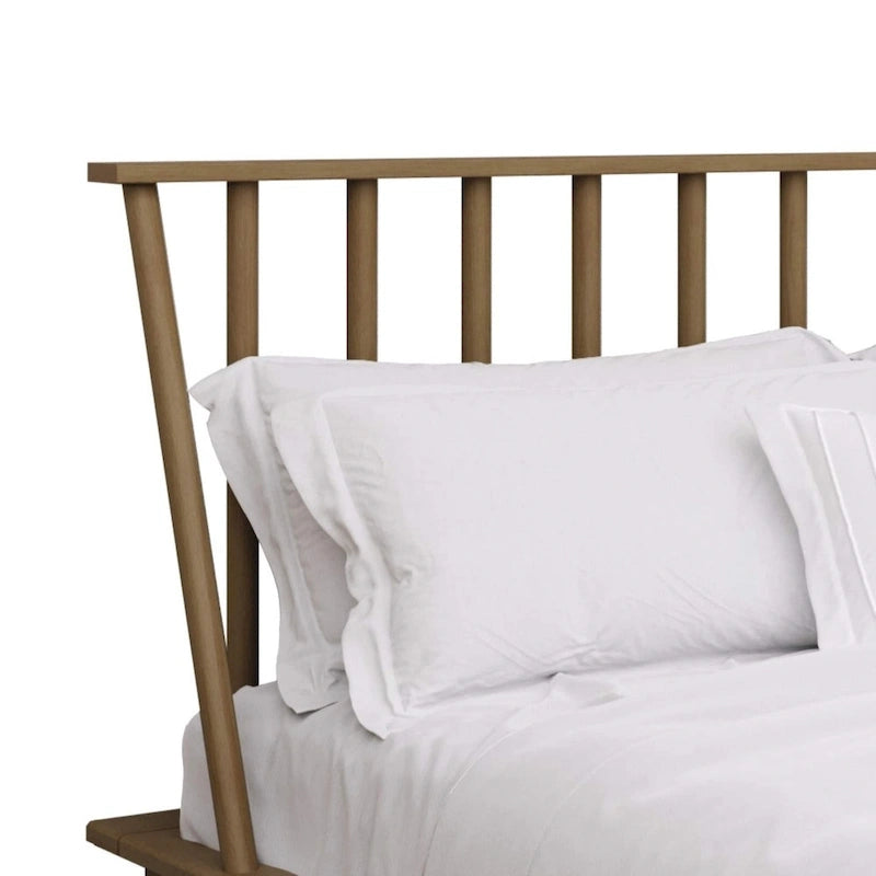 Ensemble de chambre à coucher en bois vintage 4 pièces CraftPorch
