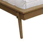 Ensemble de chambre à coucher en bois vintage 4 pièces CraftPorch