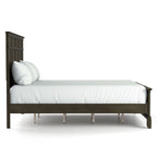 Ensemble de chambre à coucher à panneaux 6 pièces Evva traditionnel en bois gris de Furniture of America